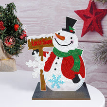 Load image into Gallery viewer, DIY Desk Diamonds Art Crafts Wooden Mosaic Ornament Single Sided Drill Kids Gift