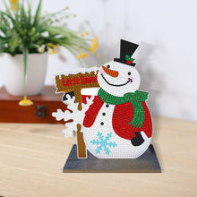 Load image into Gallery viewer, DIY Desk Diamonds Art Crafts Wooden Mosaic Ornament Single Sided Drill Kids Gift