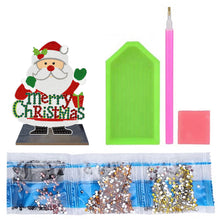 Load image into Gallery viewer, DIY Desk Diamonds Art Crafts Wooden Mosaic Ornament Single Sided Drill Kids Gift