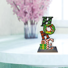 Load image into Gallery viewer, DIY Desk Diamonds Art Crafts Wooden Mosaic Ornament Single Sided Drill Kids Gift