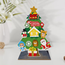 Load image into Gallery viewer, DIY Desk Diamonds Art Crafts Wooden Mosaic Ornament Single Sided Drill Kids Gift (GH153)