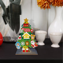 Load image into Gallery viewer, DIY Desk Diamonds Art Crafts Wooden Mosaic Ornament Single Sided Drill Kids Gift (GH153)