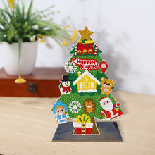 Load image into Gallery viewer, DIY Desk Diamonds Art Crafts Wooden Mosaic Ornament Single Sided Drill Kids Gift (GH153)