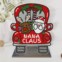 Load image into Gallery viewer, DIY Crystal Diamond Ornament Handmade Wooden Diamonds Painting Tabletop Ornament