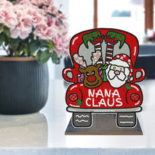 Load image into Gallery viewer, DIY Crystal Diamond Ornament Handmade Wooden Diamonds Painting Tabletop Ornament