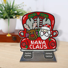 Load image into Gallery viewer, DIY Crystal Diamond Ornament Handmade Wooden Diamonds Painting Tabletop Ornament