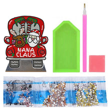 Load image into Gallery viewer, DIY Crystal Diamond Ornament Handmade Wooden Diamonds Painting Tabletop Ornament