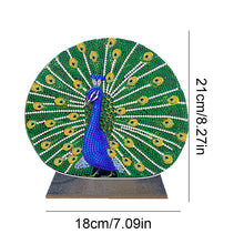 Load image into Gallery viewer, DIY Crystal Diamond Ornament Handmade Wooden Diamonds Painting Tabletop Ornament