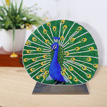 Load image into Gallery viewer, DIY Crystal Diamond Ornament Handmade Wooden Diamonds Painting Tabletop Ornament