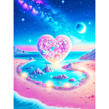 Load image into Gallery viewer, Diamond Painting - Full Round - dream beach love (30*40CM)