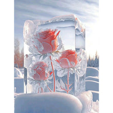 Load image into Gallery viewer, Diamond Painting - Full Round - Ice Cube Rose (30*40CM)