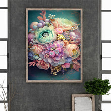 Load image into Gallery viewer, Diamond Painting - Full Round - fresh bouquet (30*40CM)