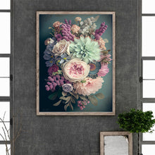 Load image into Gallery viewer, Diamond Painting - Full Round - fresh bouquet (30*40CM)