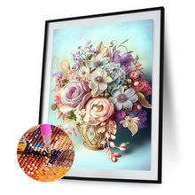 Load image into Gallery viewer, Diamond Painting - Full Round - fresh bouquet (30*40CM)