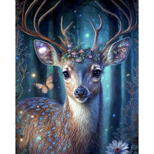 Load image into Gallery viewer, AB Diamond Painting - Full Round - forest fawn (40*50CM)