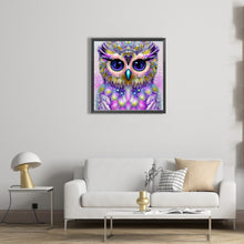 Load image into Gallery viewer, AB Diamond Painting - Full Round - owl (40*40CM)