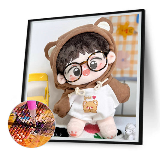 Diamond Painting - Full Round - cotton doll (30*30CM)