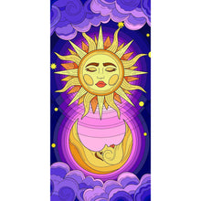 Load image into Gallery viewer, Diamond Painting - Full Round - Sun And Moon (30*70CM)