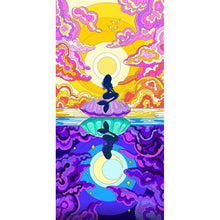 Load image into Gallery viewer, Diamond Painting - Full Round - Abstract Mermaid (30*70CM)