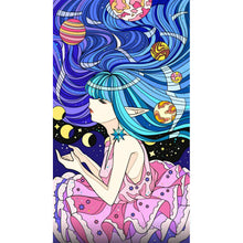 Load image into Gallery viewer, Diamond Painting - Full Round - Girl (30*70CM)