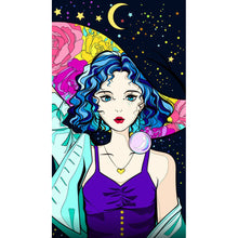Load image into Gallery viewer, Diamond Painting - Full Round - Girl (30*70CM)