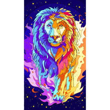Load image into Gallery viewer, Diamond Painting - Full Round - Lion (30*70CM)