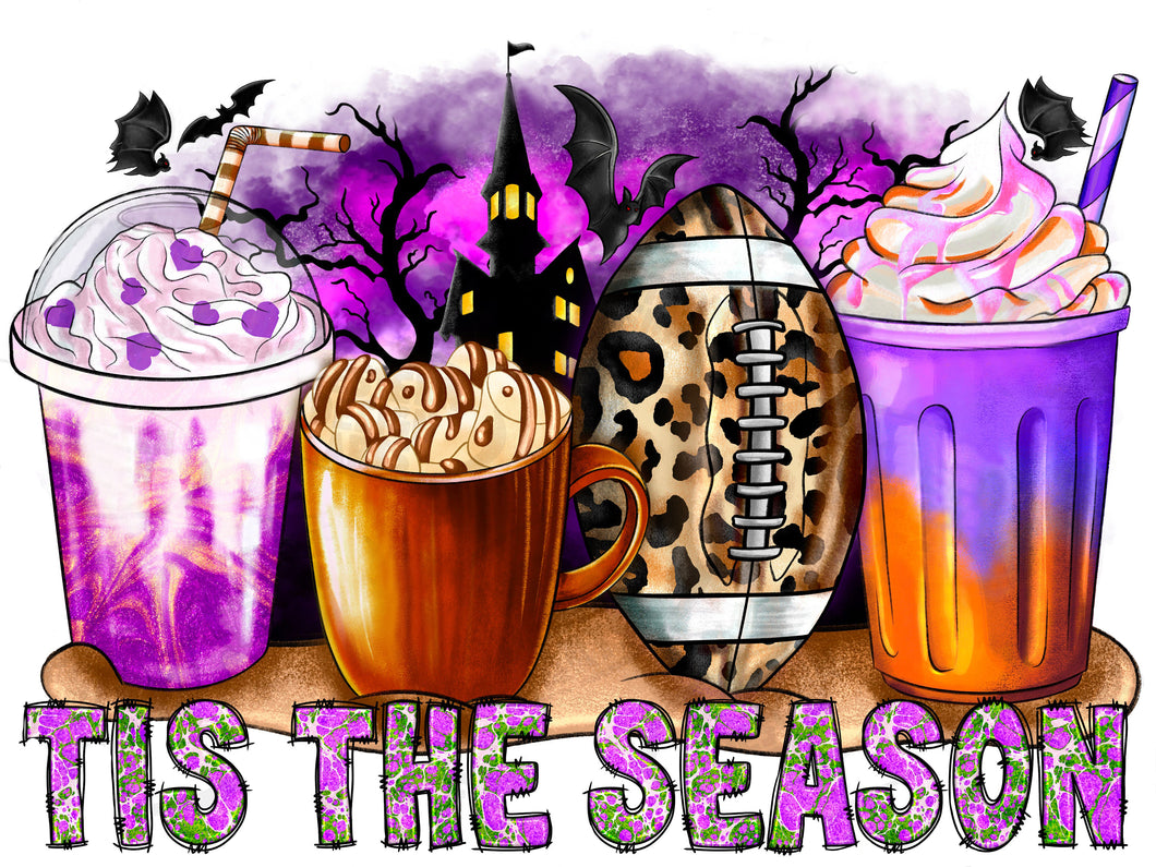 AB Diamond Painting - Full Round - Halloween Christmas coffee cup (60*40CM)