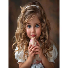 Load image into Gallery viewer, Diamond Painting - Full Round - girl (30*40CM)
