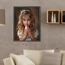 Load image into Gallery viewer, Diamond Painting - Full Round - girl (30*40CM)
