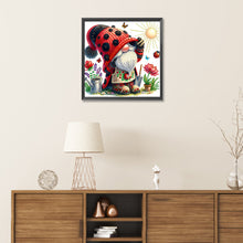 Load image into Gallery viewer, Diamond Painting - Partial Special Shaped - spring gnome (30*30CM)
