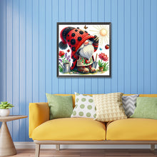 Load image into Gallery viewer, Diamond Painting - Partial Special Shaped - spring gnome (30*30CM)
