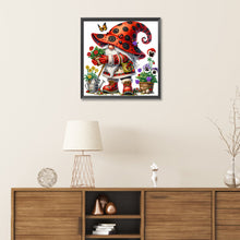 Load image into Gallery viewer, Diamond Painting - Partial Special Shaped - spring gnome (30*30CM)
