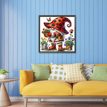 Load image into Gallery viewer, Diamond Painting - Partial Special Shaped - spring gnome (30*30CM)
