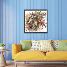 Load image into Gallery viewer, Diamond Painting - Partial Special Shaped - horse (30*30CM)

