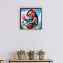 Load image into Gallery viewer, Diamond Painting - Full Round - disney stitch (30*30CM)
