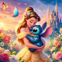 Load image into Gallery viewer, Diamond Painting - Full Round - disney stitch (30*30CM)

