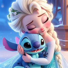 Load image into Gallery viewer, Diamond Painting - Full Round - disney stitch (30*30CM)
