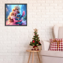 Load image into Gallery viewer, Diamond Painting - Full Round - disney stitch (30*30CM)
