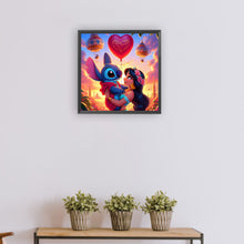 Load image into Gallery viewer, Diamond Painting - Full Round - disney stitch (30*30CM)

