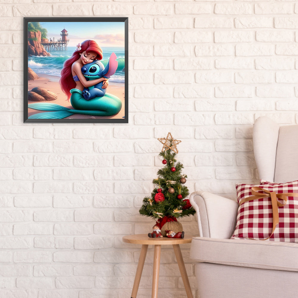 Diamond Painting - Full Round - disney stitch (30*30CM)