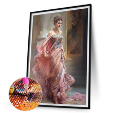 Load image into Gallery viewer, Diamond Painting - Full Round - european woman (30*45CM)
