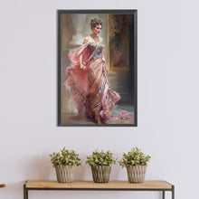 Load image into Gallery viewer, Diamond Painting - Full Round - european woman (30*45CM)
