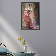Load image into Gallery viewer, Diamond Painting - Full Round - european woman (30*45CM)
