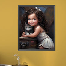 Load image into Gallery viewer, Diamond Painting - Full Square - little girl (40*50CM)
