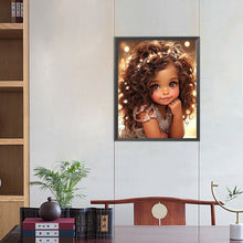 Load image into Gallery viewer, Diamond Painting - Full Square - brunette girl (40*50CM)
