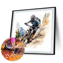 Load image into Gallery viewer, Diamond Painting - Full Round - motorcycle boy (40*40CM)
