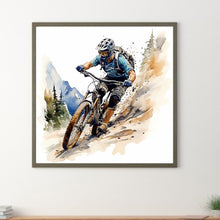 Load image into Gallery viewer, Diamond Painting - Full Round - motorcycle boy (40*40CM)
