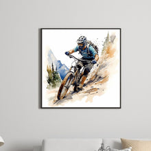 Load image into Gallery viewer, Diamond Painting - Full Round - motorcycle boy (40*40CM)

