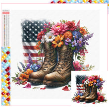 Load image into Gallery viewer, Diamond Painting - Full Square - American Day of Remembrance (30*30CM)
