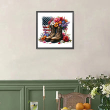 Load image into Gallery viewer, Diamond Painting - Full Square - American Day of Remembrance (30*30CM)
